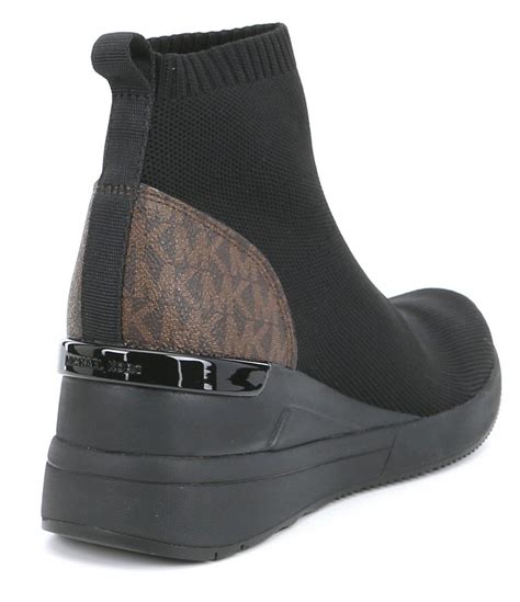 skyler sneaker booties michael kors|Michael Kors sock sneaker.